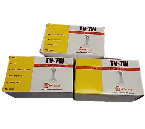 Mascon - ATW Security TV7W TV-7W 7 Inch Camera Mount in White Lot Of 3
