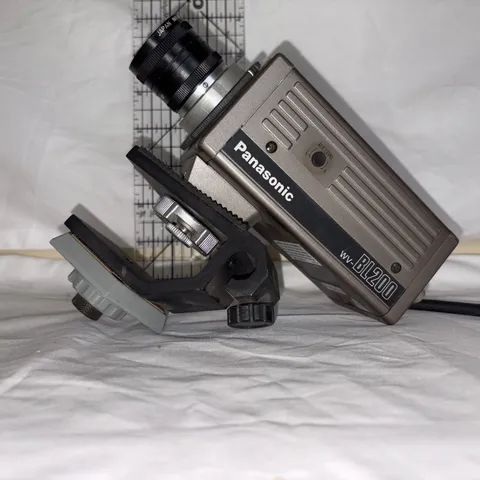 Panasonic CCTV camera Model WV-BL200 with no lens. powers on.