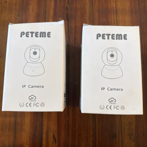 PETEME IP Camera X2 Baby Pet Monitor PTZ Control 1080P FHD  WiFi Security 360’