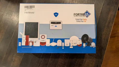 Fortress S03 WiFi Home Security Alarm System Siren 5 Door Window Sensors Keyfobs