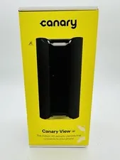 Canary View Indoor HD Wi-Fi Home Security Camera Connect To Your Phone Black