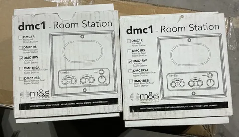 m&s systems™ DMC1RW  Outdoor Room Station w/ Remote Scan for DMC1 Radio-Intercom