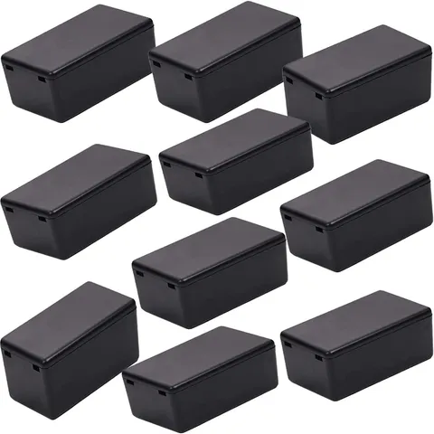 Sopepoyie Waterproof Electrical Project Case Power Junction 60X36X25mm, Black 