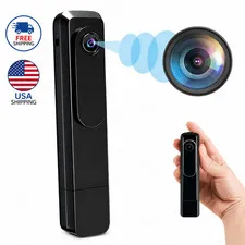 Mini Body Camera HD 1080P Portable Video Recorder Wearable Security Cam USB