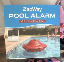 ZapWay Pool Alarm System Wi-Fi Mobile App Remote Control Red ZW02