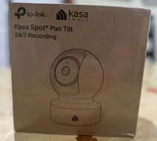 Kasa - Smart Indoor Pan-Tilt Home Security Camera, 1080p 2.4G WiFi (EC71)