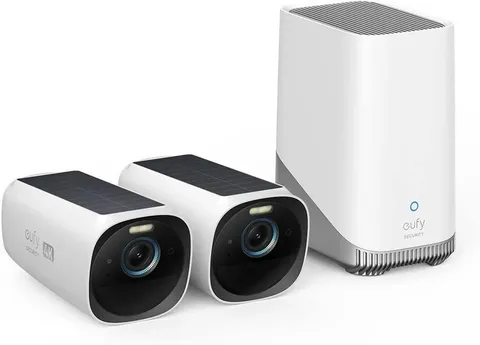 eufyCam 3 Security Camera System 4K Outdoor Wireless Camera w/ Solar Panel