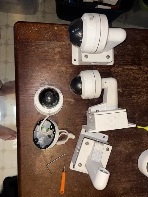 L-Tech 8MP IP Dome Security Camera Used With Arm Bracket