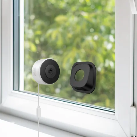 Luna Window Camera, 2K Dual-Band Wifi6 Wired Indoor Security Camera | Smart AI M