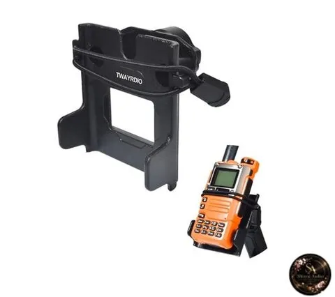 TWAYRDIO Radio Holder Handheld Radio Hook 17mm Ball Joint Type Ball Mount Type