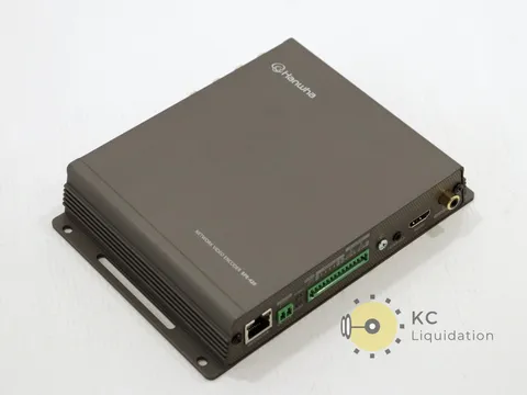 Hanwha SPE-420 4-Channel Network Video Encoder (Gray)