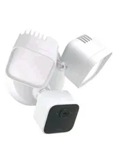 Blink Wired Floodlight Camera - Smart Security Camera, 2600 Lumens, White HD