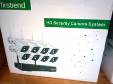 firstrend Wireless HD CCTV Security System 8-Cam Kit Night Vision