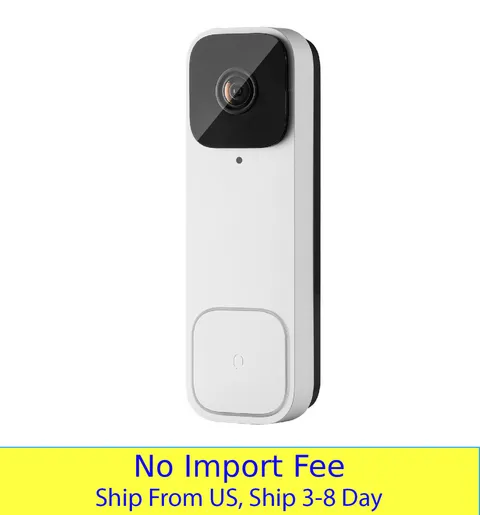 2K Wireless Video Doorbell Camera 170° View Two Way Audio Night Vision