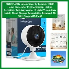 Smart Pet & Baby Monitor – 1080P HD Security Camera with Two-Way Communication