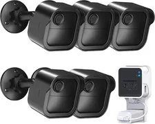 All-New Blink Outdoor Camera Wall Mount, 5 Pack Weatherproof Housing and 360° Ad