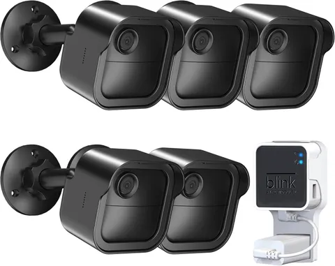 All-New Blink Outdoor Camera Wall Mount, 5 Pack Weatherproof Housing and 360° Ad