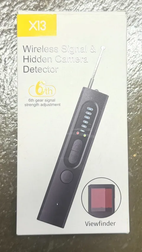 NEW X13 Hidden Camera & Wireless Signal Detector – Anti-Spy RF Detector
