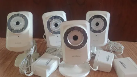D-Link DCS-933L Surveillance Cameras with Power Adaptor 4-Pack Pre-owned