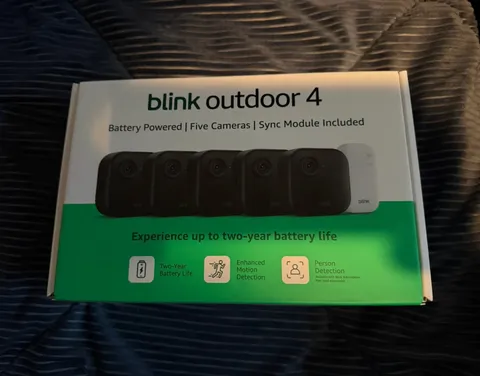 Blink Outdoor 4 5-Cam Battery Wireless Wi-Fi 1080p Motion System w/ Sync Module