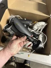 Q-See QM6006B Security Cameras Lot 6 Cameras Cables Power Supply Tested