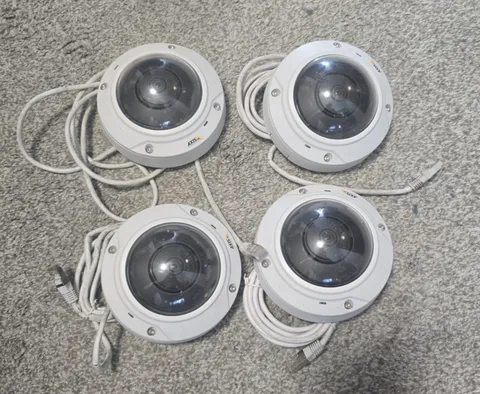 Lot of 4 used AXIS M3007-PV Network Camera