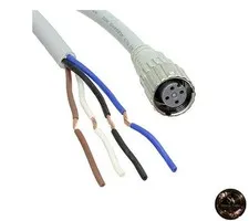 OMRON Cable-attached connector single-sided socket connector official product