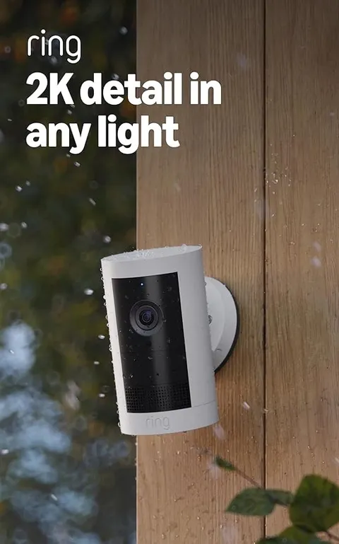 NEW Ring Outdoor Cam Plus 2K Battery (newest 2026 model) Wide-Angle Video