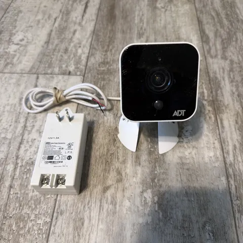 ADT OC835-V4 1080p Wireless Outdoor Security Camera Water Proof White - W/ Cord