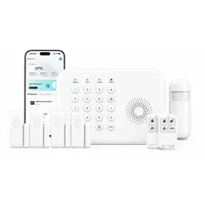 Wireless Home Security System for House & Apartment, 8-Piece DIY Alarm Kit wi...