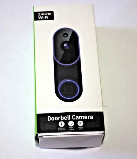 DOORBELL CAMERA P52 BLACK 2.4GHZ WI-FI NIGHT VISION 