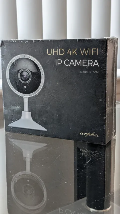 ARPHA 4K UHD WiFi Security Camera P160M Night Vision Alexa AI Detection NEW