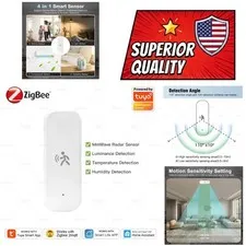 Zigbee mmWave Motion Sensor Tuya Temperature Humidity