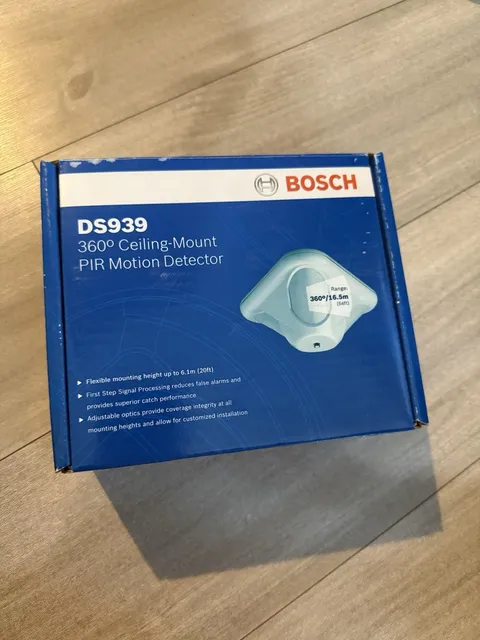 Lot of 2 NEW Bosch DS939 360° Ceiling Mount PIR Motion Detector Alarm Sensor
