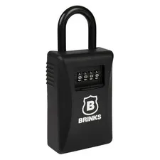 Brink's 665-80001-2 Aluminum 79mm Resettable Combination Lock Box with 1 13/16in