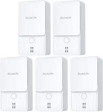 GoveeLife Water Leak Detectors 5 Pack, 100dB Adjustable Audio Alarm and Leak