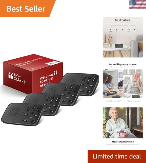 Hosmart UltraSpeak Intercoms Wireless for Home Two-Way Real-time Intercom | F...