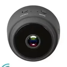 Mini WiFi Wireless IP Indoor Surveillance Camera 1080p FHD Battery Black 1pc