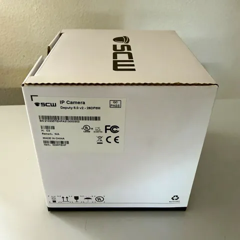 QTY 1 - SCW Deputy 8.0 v2 26DF8M 1080p IP Camera Wired/ Indoor/Outdoor - 3 Avail