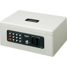 KOKUYO Portable Safe with Keypad, Gray, A4 Size, CB-T11M
