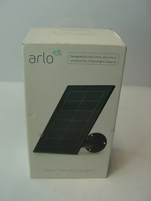 NEW - ARLO SOLAR PANEL CHARGER FOR ARLO ULTRA ARLO PRO 3 ARLO PRO FLOODLIGHT