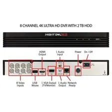 Night Owl DVR -THD80B-82, Please confirm the model of your DVR or cam