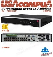 32 Channel NVR USA7732M424P  POE PORT Plug & Play H.265+ No Hard Drive