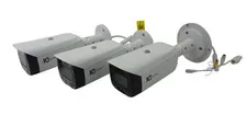 Lot of 3 ICRealtime IPMX-B40F-ADW2 4 MP Network IR In/Outdoor Bullet Camera