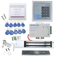 RFID Door Access Control System Kit - 280kg Electric Magnetic Lock, Security Sol