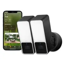 Eve Outdoor Cam 2-Pack Secure 1 Count (Pack of 2), (Black)