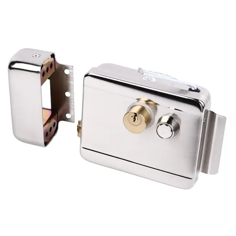 Electric Doorbell Intercom Door Lock Double Lock Doorbell Intercom Access