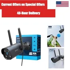GNCC 2K Outdoor Security Camera WiFi AI Night Vision Bullet