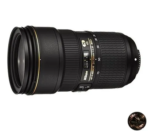 Nikon AF-S NIKKOR 24-70mm f/2.8E ED VR standard zoom lens for full-frame cameras