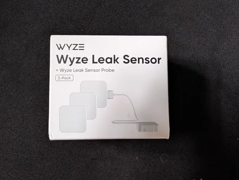 Wyze Leak Sensor 3-Pack with Single Probe - Requires Sense Hub for Alerts